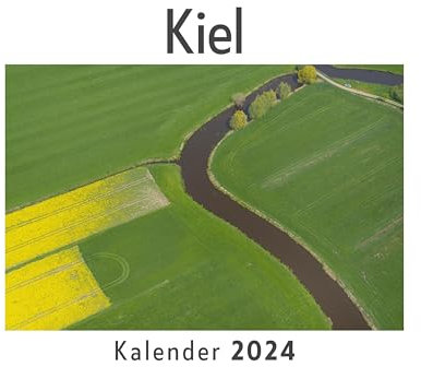 Kiel (Wandkalender 2024, Kalender DIN A4 quer, Monatskalender im Querformat mit Kalendarium, Das perfekte Geschenk)