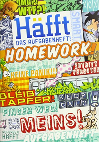 Häfft Smart A5 Aufgabenheft mit Umschlag: Das Häfft, 1 Schuljahr ohne Kalendarium, verkürzte Seiten