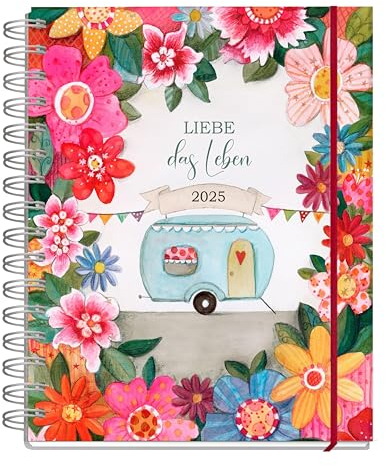Taschenkalender 2025: Liebe das Leben