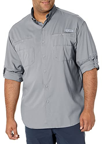 Columbia PFG Tamiami II Long Sleeve Shirt, Langarm Outdoor Wanderhemd für Herren
