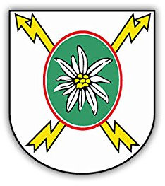 Aufkleber/Sticker GebFmBtl 210 Fernmeldebataillon BW Wappen 7x6cm A1122