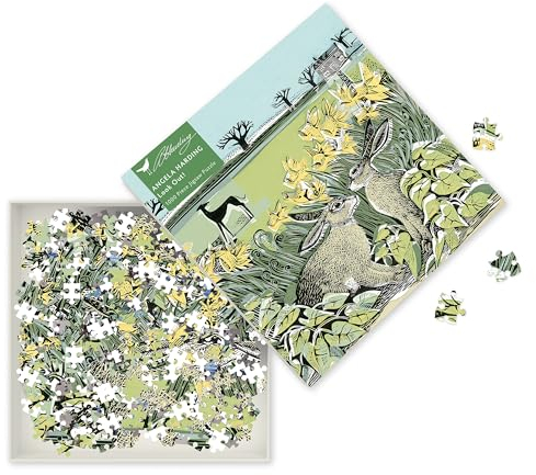 Puzzle - Angela Harding, Schau Raus: Unser faszinierendes, hochwertiges 1.000-teiliges Puzzle (73,5 cm x 51,0 cm) in Stabiler Kartonverpackung
