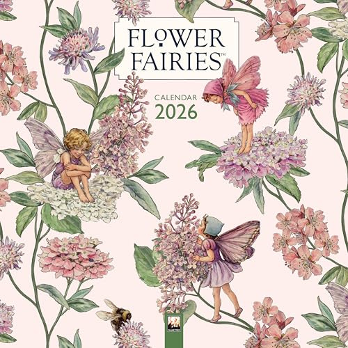 Flower Fairies Wall Calendar 2026 (Art Calendar)