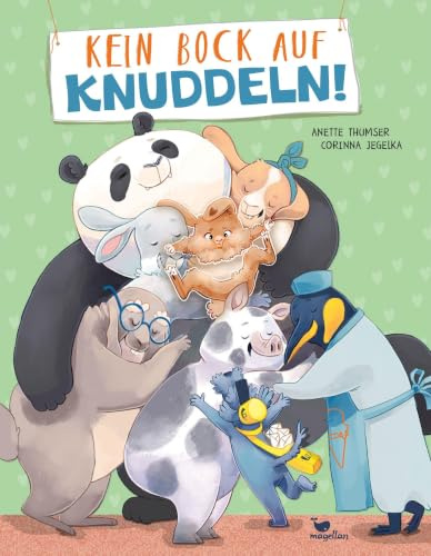 Kein Bock auf Knuddeln!: Bilderbuch zum Vorlesen ab 3 Jahren über Nein sagen