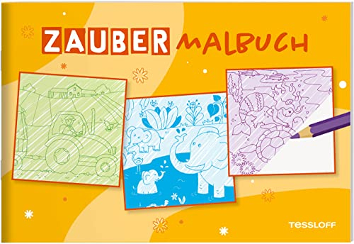 Zaubermalbuch: Mit magischen Zauberseiten (Malbücher und -blöcke)