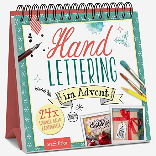 Handlettering im Advent: Adventskalender