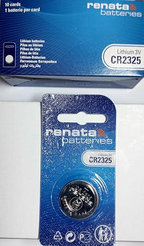 10 x Renata 2325 Swiss Made Lithium-Knopfzelle
