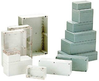 Gainta G368C Abgedichtetes Abs-Gehäuse,Dunkelgrau, 160 x 80 x 55Mm