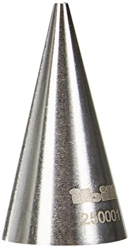 Ibili 250001 Douille de pâtisserie forme ronde lisse 1 mm, Argent