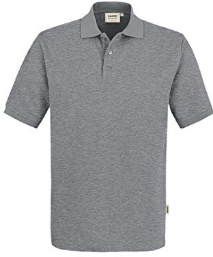 Hakro Poloshirt Performance, grau-meliert, 3XL