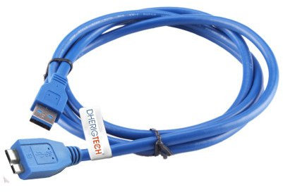 DHERIGTECH REPLACEMENT HIGH SPEED USB 3.0 DATA Sync Cable for HGST Touro Mobile MX3 HARD DRIVE FAST DATA TRANSFER FOR PC/MAC/WINDOWS