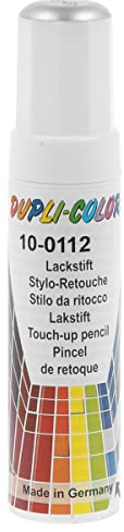 Dupli-Color 840210 Auto-Color-Lackstifte, 12 ml, AC Silber 10-0112 Metallic