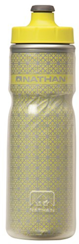 NATHAN FIRE & ICE BOTTLE TRINKFLASCHE doppelwandige Isolierflasche 600ml 4420N(GELB)