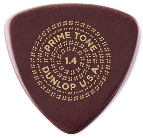 Jim Dunlop Primetone® Triangle Smooth Pick 1.4MM - 12 Pack
