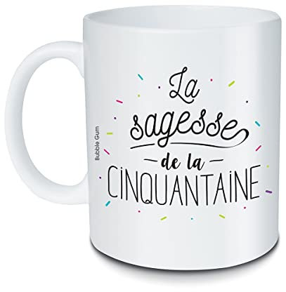 Mug La sagesse de la cinquantaine
