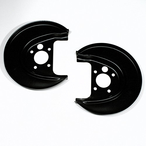 2 x Spritzbleche/Ankerbleche/Deckbleche links + rechts für hinten/für die Hinterachse