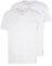 TOM TAILOR 1008639 Camiseta básica en paquete doble con cuello de pico para Hombre, Blanco (20000 - White), 3XL
