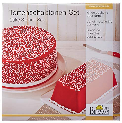 Birkmann 450271 Torten Schablonen-Set Kringel