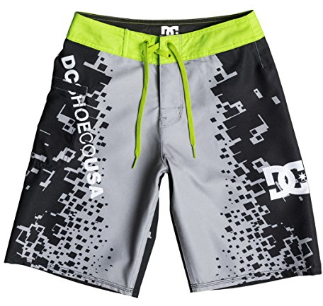 DC Clothing Badeshorts grau/grün 10 Jahre (W26)