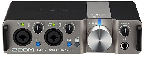 Zoom UAC-2 Two-Channel USB 3.0 SuperSpeed Audio Interface for Mac and PC