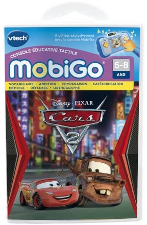Vtech - 251905 - Jeu Educatif Electronique - Jeu Mobigo - Cars 2