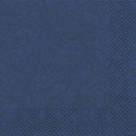 20 Servietten Uni dunkelblau/Modern Colours/einfarbig/zeitlos 33x33cm