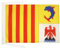 AZ FLAG - Drapeau Provence-Alpes-Côte d'Azur - 45x30 cm - Pavillon Provençal - France 100% Polyester Avec Deux Cordelettes - 20g