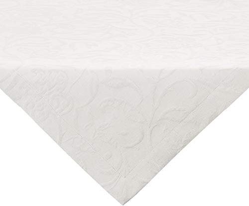 Pichler MitteldeckeCordoba bügelfrei weiß Größe 80x80 cm