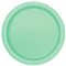 Unique Party platos de papel, color verde menta, 16 unidad (paquete de 1) (99225)