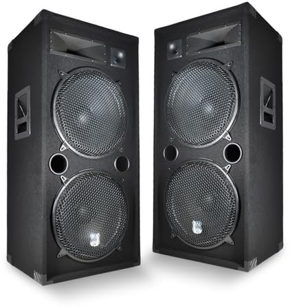 Paire d'enceintes 2 x 1000 W MADISON LSC-215