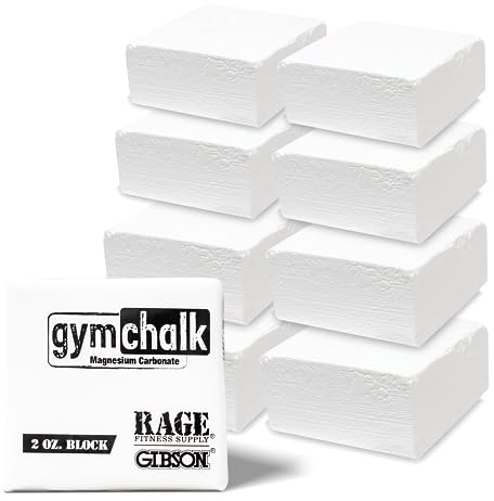 Wynterix Alle Premium Gym Chalk, 1lb, Consists of (8) 2 Oz Blocks, Magnesium Carbonate, Gymnastics, Crossfit, Weightlifting, Rock Climbing Kreide, Weiß, 1-Pound