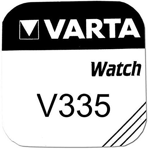 Pile de montre bouton varta 335 SR512SW 1.55v lot 4 piles