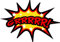 NetSpares 1 x Aufkleber Grrrrr! Sauer Comic Schrift Bang Boom Decal Sticker Tuning Fun Gag