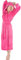 CelinaTex Samos Bademantel Kapuze Damen Herren XS pink Sherpa-Fleece Morgenmantel wadenlang Saunamantel Unisex