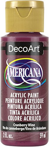Deco Art Americana Acryl Transparent Mehrzweck-Paint, Cranberry WNE