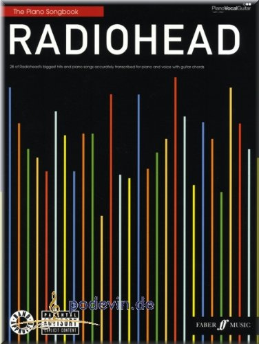 Faber - Radiohead Piano Songbook: 28 Greatest Hits - Notenbuch (PVG) - Mittelschwer