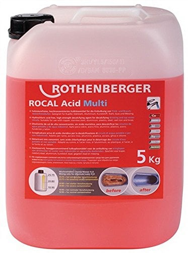 ROTHENBERGER ROCAL Acid Multi, 5kg Volumen | 1500000115 | Entkalker, Acid, Wärmetauschern, Wasserleitungen, Entkalkungspumpe
