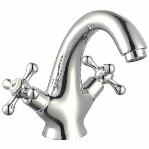 Rousseau 4056674 Mélangeur Lavabo Beverley Fixe Chromé