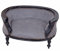 Hundebett Mopsbett Barockbett French Bully Bett Hundesofa Hundebettchen Holz 70cm cat700c19 Palazzo Exclusiv