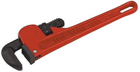 Sealey Ak5103 Pipe Wrench European Pattern 300Mm Cast Steel