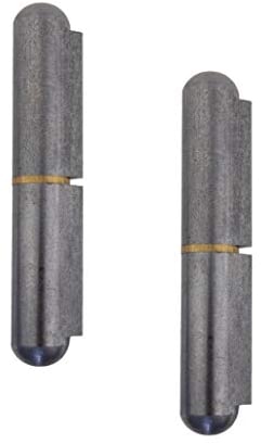 Gedotec Charnière Gond Porte Souder - Charnière en Acier à Soudure pour Porte Métallique, Fenêtre, Armoire, Portail, Meuble en Métal - Gond de Fixation Longueur 80 mm - Capacité Charge 80 kg