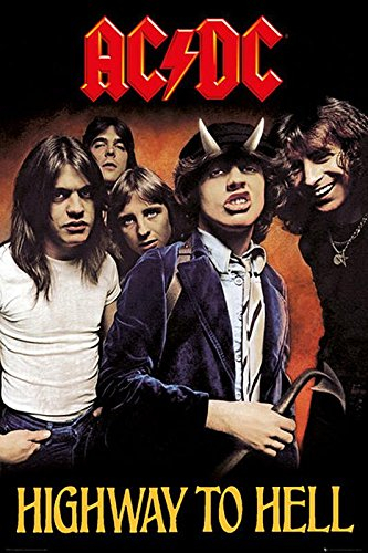 Close Up AC/DC Poster Highway to Hell (61 cm x 91,5 cm)