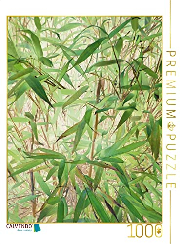 CALVENDO Puzzle Belebender Bambus 1000 Teile Puzzle hoch | 1000 Teile Lege-Größe 48 x 64 cm Foto-Puzzle für glückliche Stunden