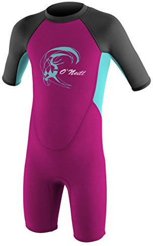 O'Neill Kinder Toddler Bevægelse Spring Neoprenanzug, Berry/Ltaqua/Graph, 4 Jahre EU