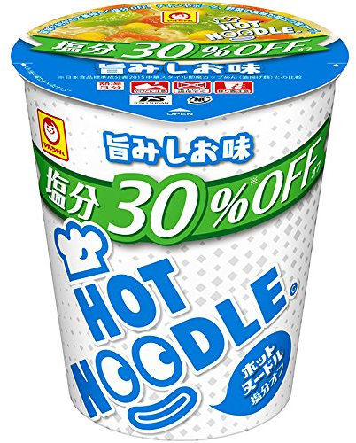 Maruchan Hot Noodles Salt Off Ramen 77g×12 Japan