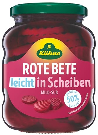 Kühne Rote Bete Scheiben Leicht, 370ml