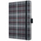 Sigel 3 x Notizbuch Conceptum Fashion Plaid 95x140mm liniert