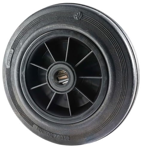 Roue pleine Ø 200 x 50 mm axe de 20 mm