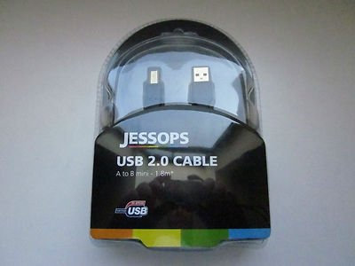 USB 2.0 Cable A to B 1.8m Data Transfer Speed of up to 480Mbit/s Printer/Scanner Cable