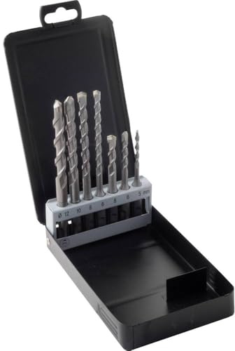 C.K T3121 SDS Concrete Drill Bit, Grey, Set of 7 Piece